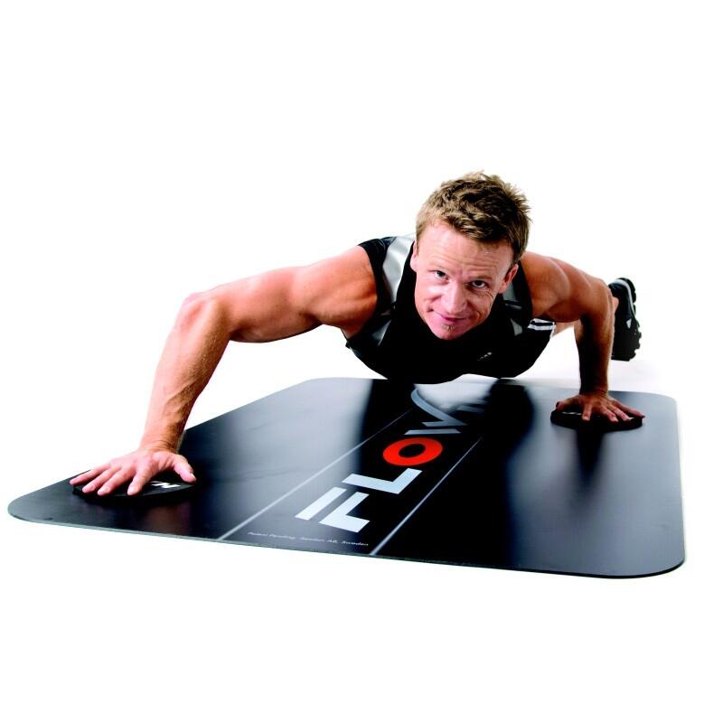 FLOWIN® SPORT - TAPIS DE GLISSE TRANSPORTABLE - BLANC 4/5