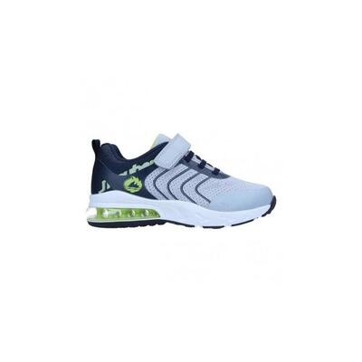 Zapatillas Running Niños J'Hayber Chilor Grey Gris y Azul Resistentes