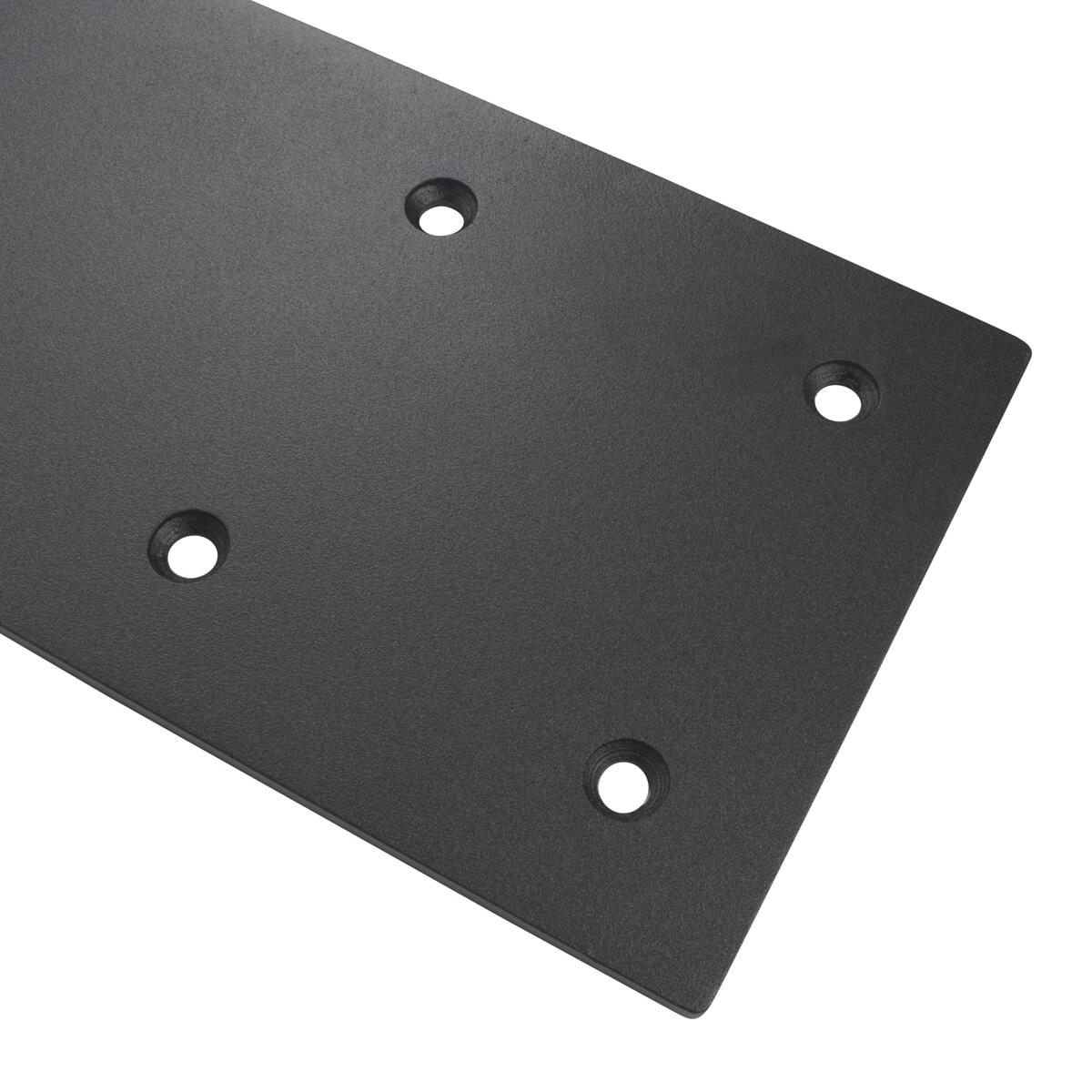 110 CM Black Steel Base Plate for Freestanding Rig/Rack Mounting 4/4