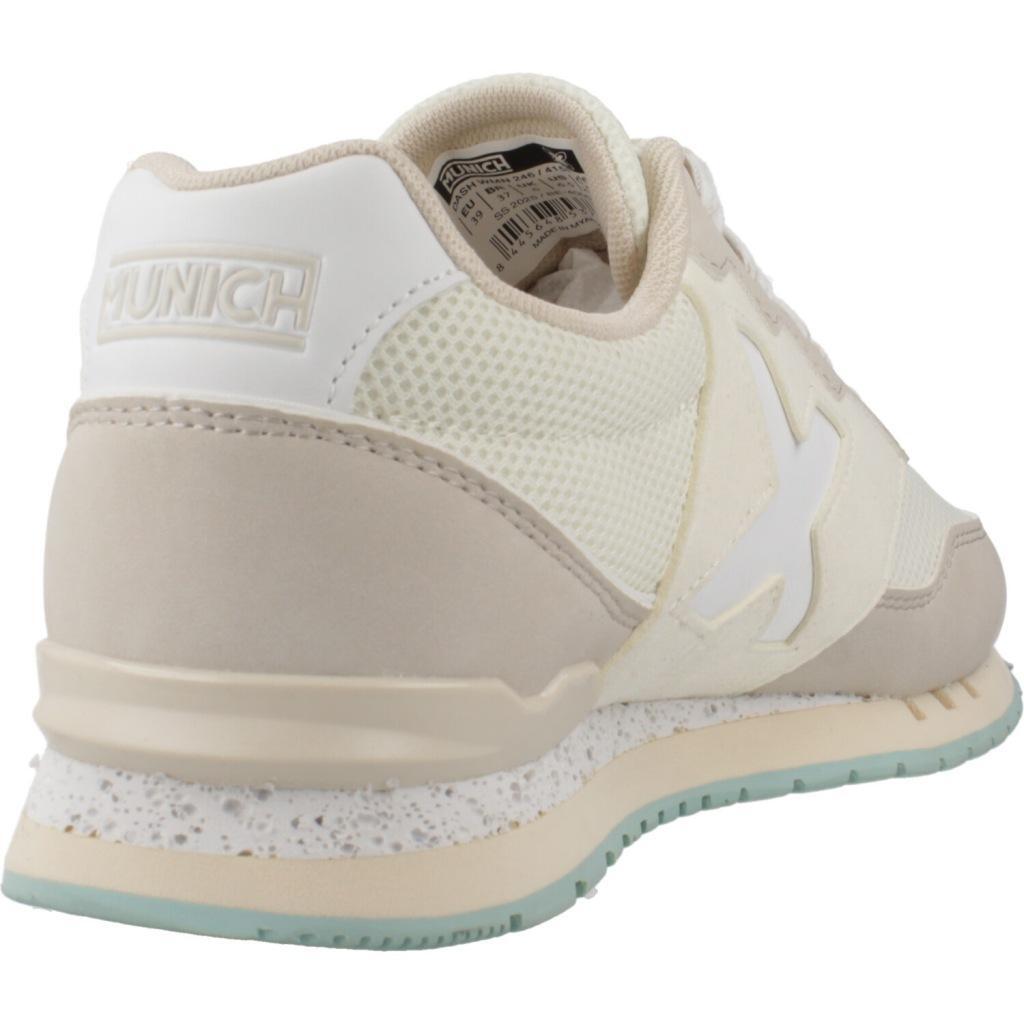 Baskets Munich Modèle Dash Woman Couleur Beige 3/5