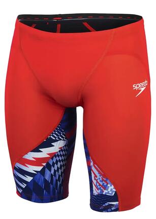 Speedo Fastskin LZR Ignite Jammer - Vlam Rood / Bout / Wit