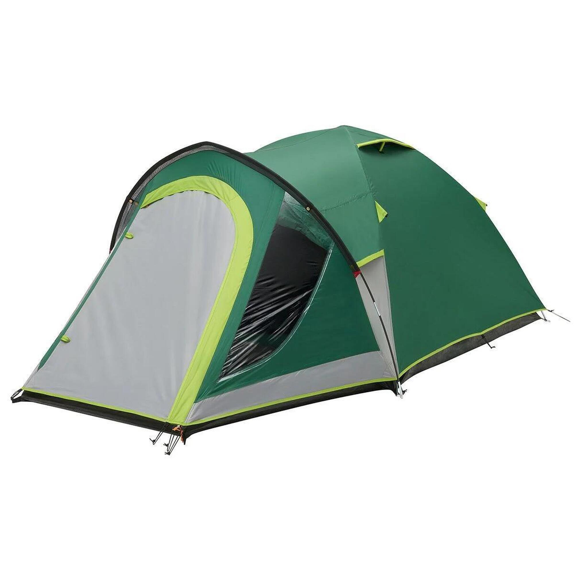 Coleman - Tente 3 Personnes Blackout Bedroom Kobuk Valley 3 Plus - Tente - Vert - 3 Places - Decathlon