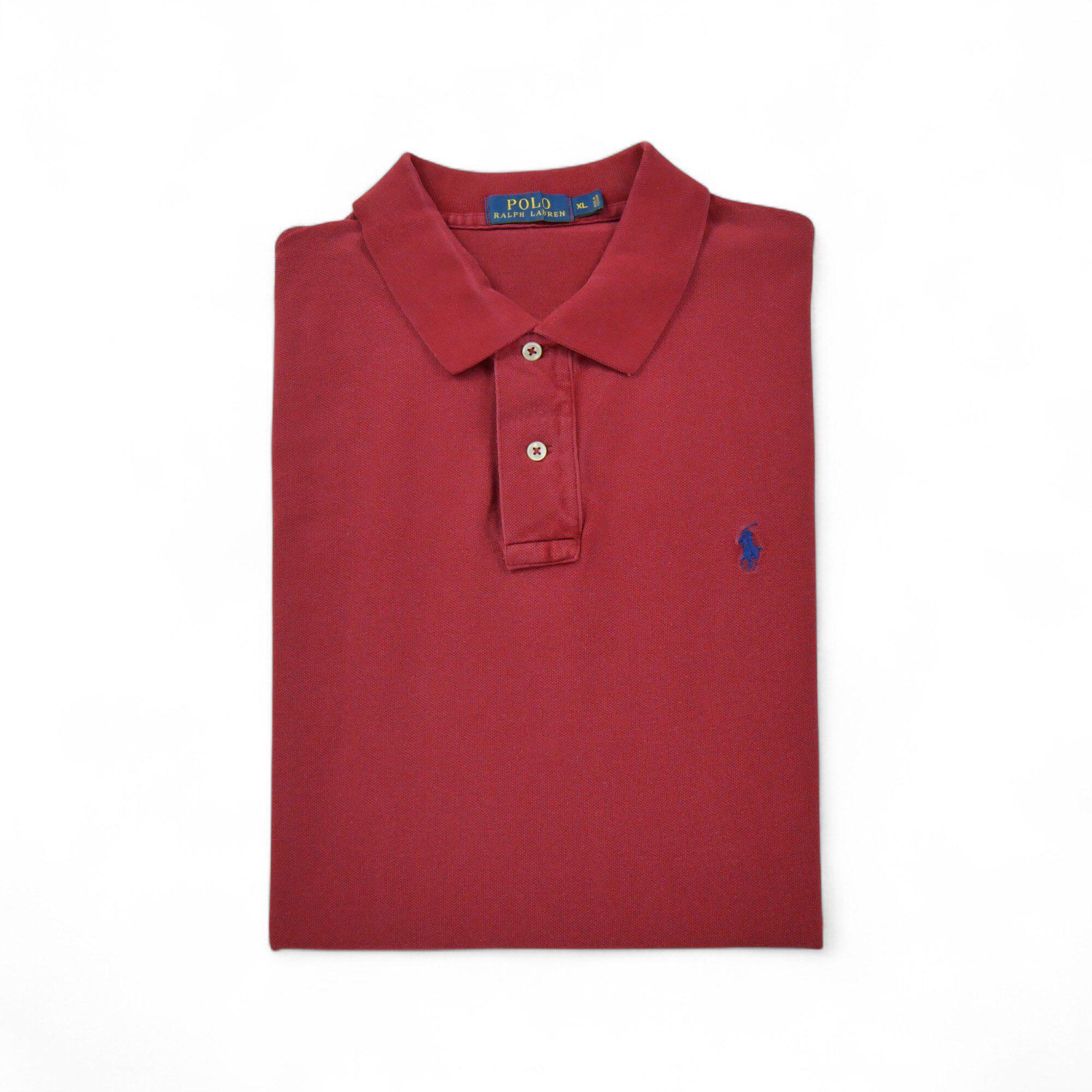 RALPH LAUREN Reconditionné - Polo manches courtes Homme Rouge - Excellent