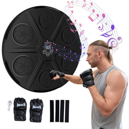 Máquina de Boxeo Musical,Equipo de Entrenamiento de Boxeo,Bluetooth