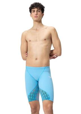 Speedo fastskin lzr ignite jammer - picton blauw / siren rood - maat 26