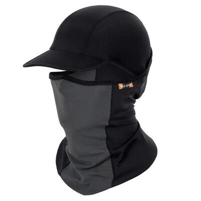 Balaclava 3 en 1 de Verano Anti-UV Refrescante y Transpirable - Negro/Gris