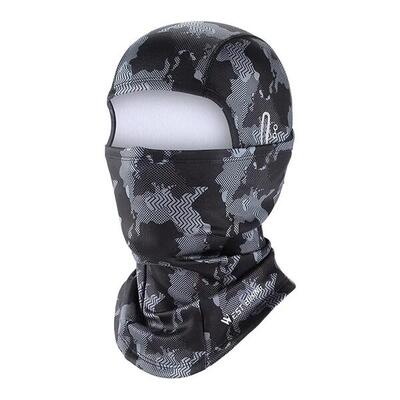 Winter warme outdoor fiets balaclava met brilgaten