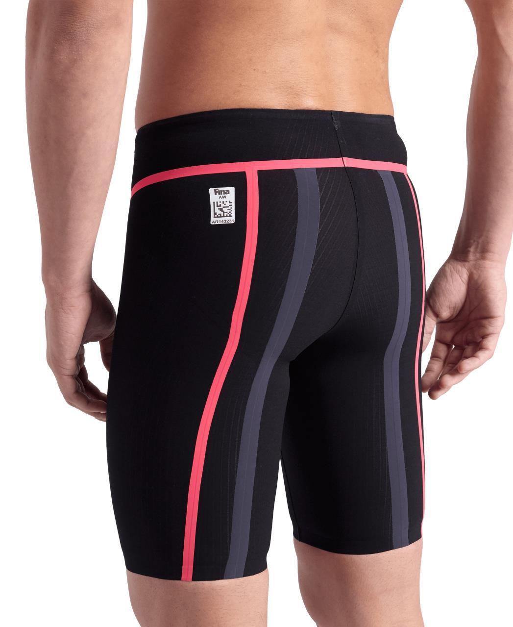 Arena Powerskin Carbon Core FX Jammer – Schwarz/Fluogelb – Größe 34 3/6