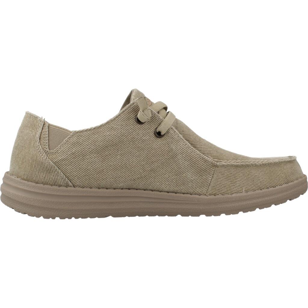 Zapatillas Lona Hombre Skechers Melson-raymon Marrón 4/5