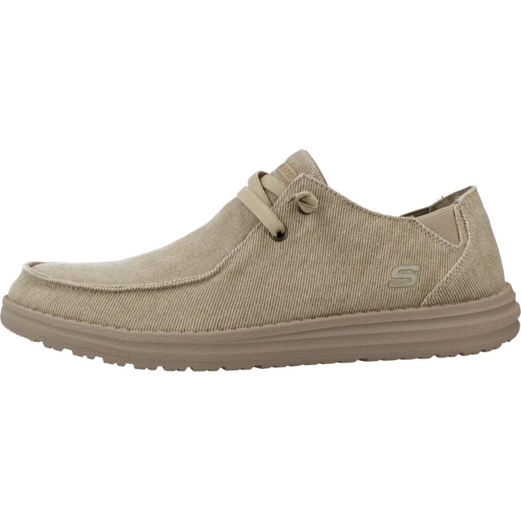 Zapatillas Lona Hombre Skechers Melson-raymon Marrón 2/5