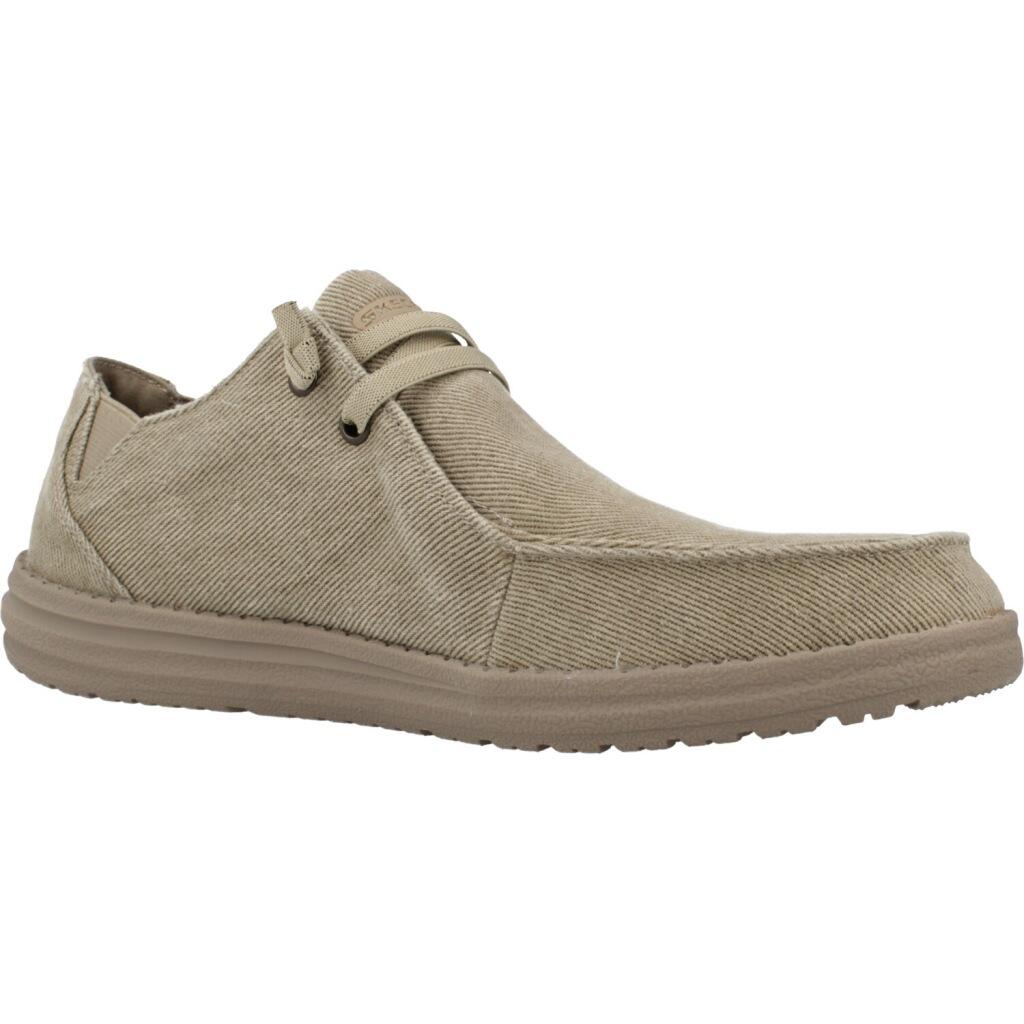 Zapatillas Lona Hombre Skechers Melson-raymon Marrón 5/5