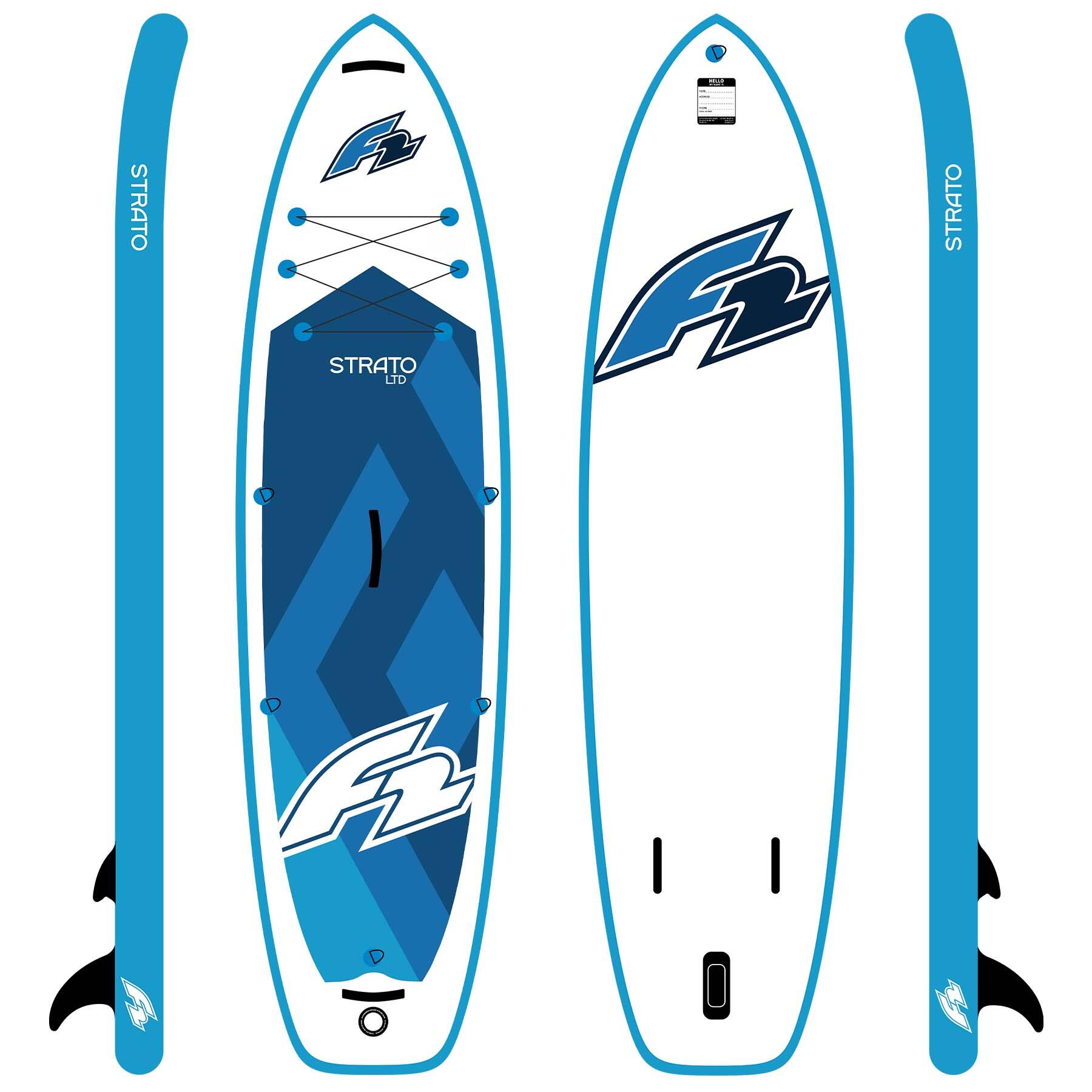 F2 F2  Stand Up Paddle Board Strato SMU 350cm SUP Board Only 11'5" Blau 2025