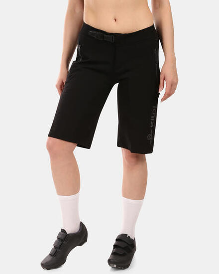 Cuissard de Velo Femme - Marque - Taille Haute - 3D Gel Rembourré - Blanc - Sport