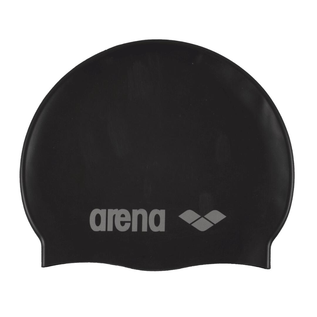 ARENA Touca de natação infantil Arena Classic Silicone Preto