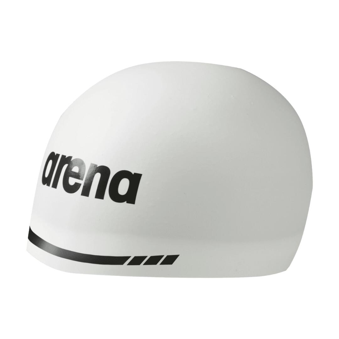 Touca de natação arena 3d soft branco
