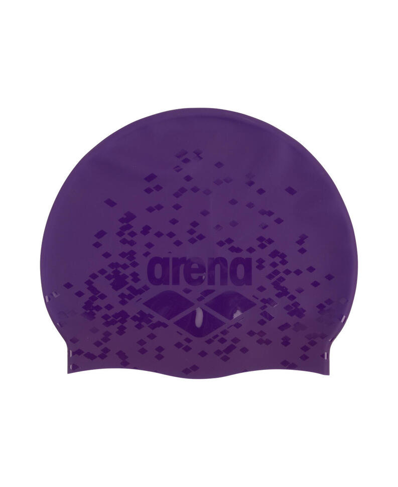 Czepek silikonowy na basen Arena Shine Plum-Violet