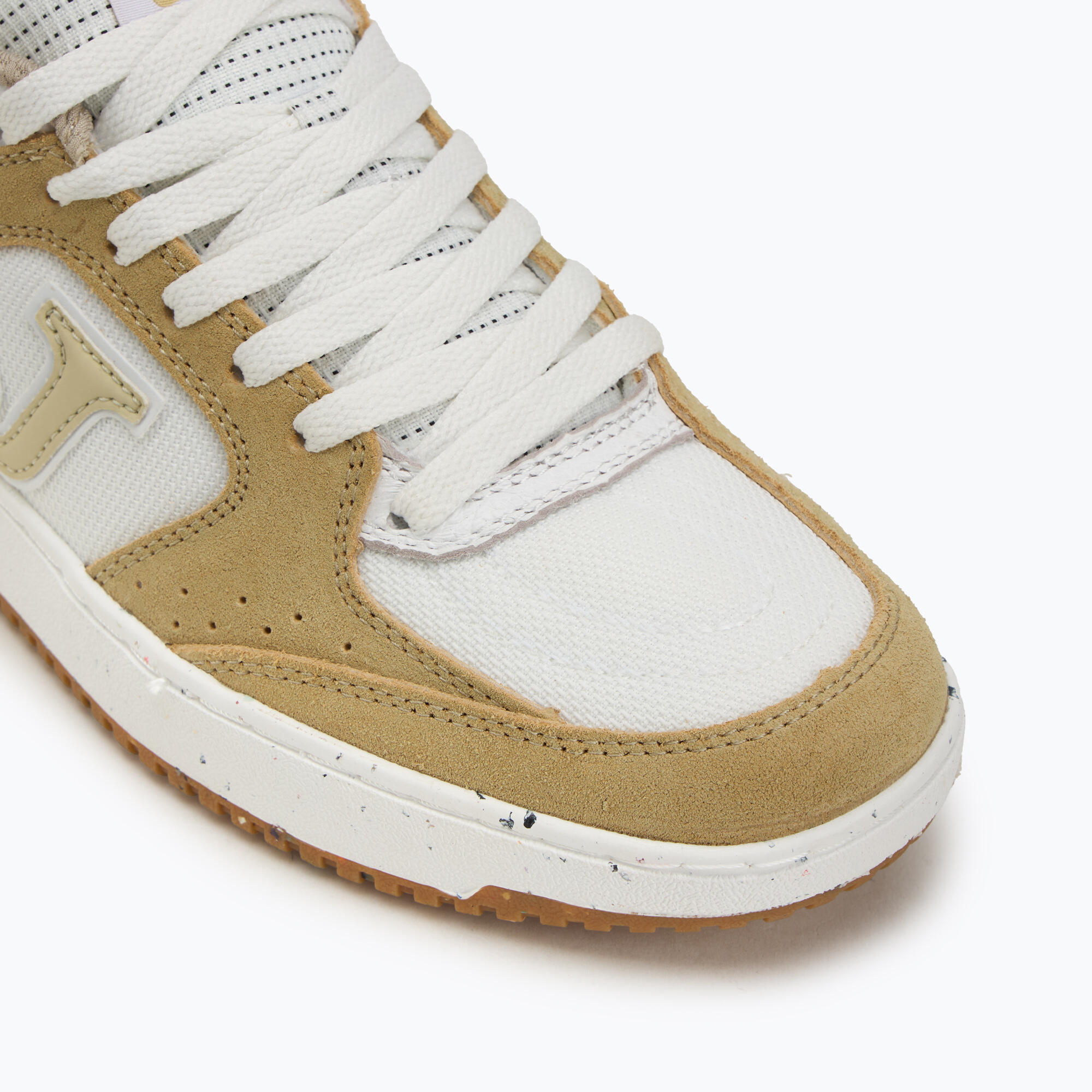 JOMA FLEXYS MEN 2525 beige - flexible, breathable leather futsal trainers 7/7