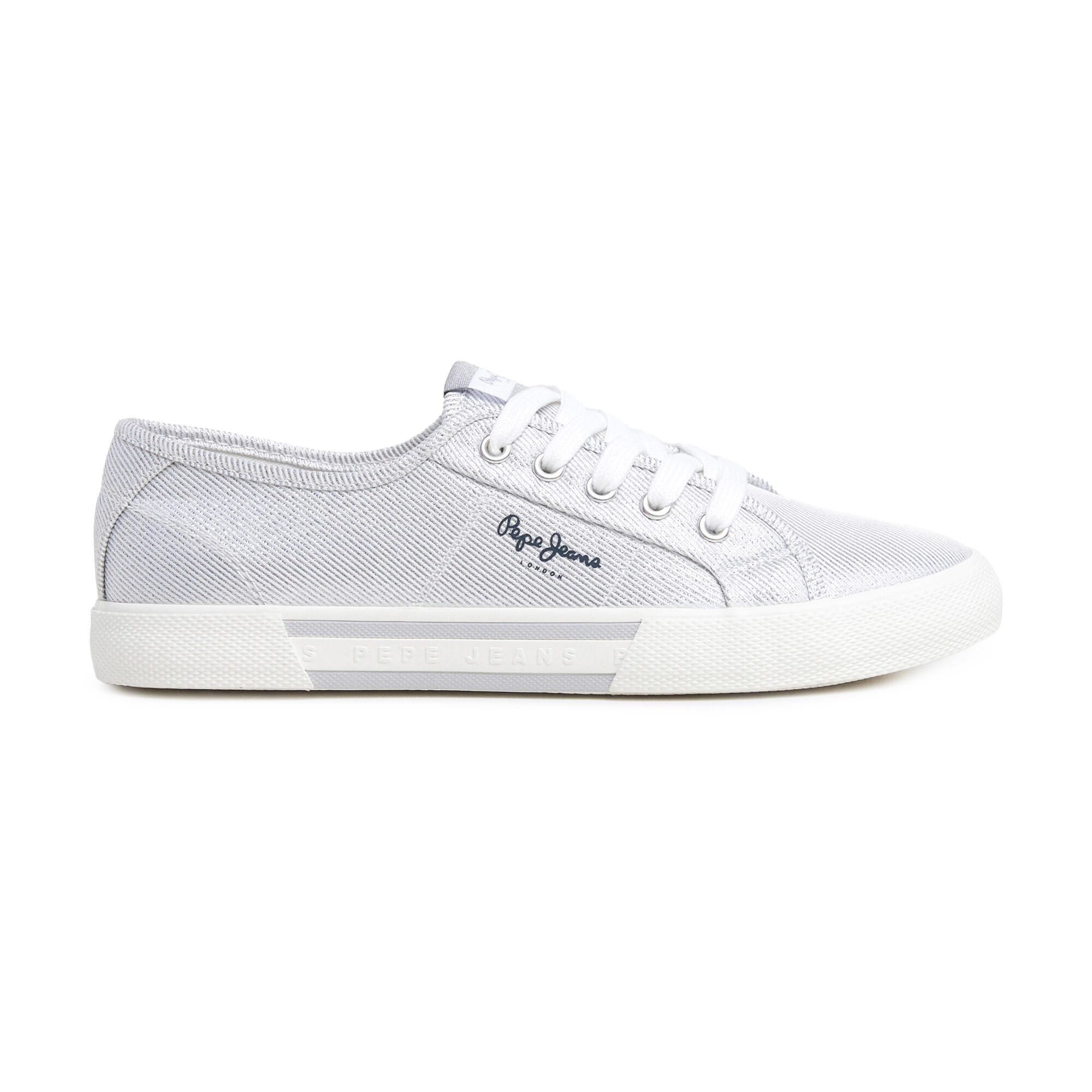 Sneakers Deportivas Mujer Pepe Jeans BRADY PARTY W Argenté 7/7