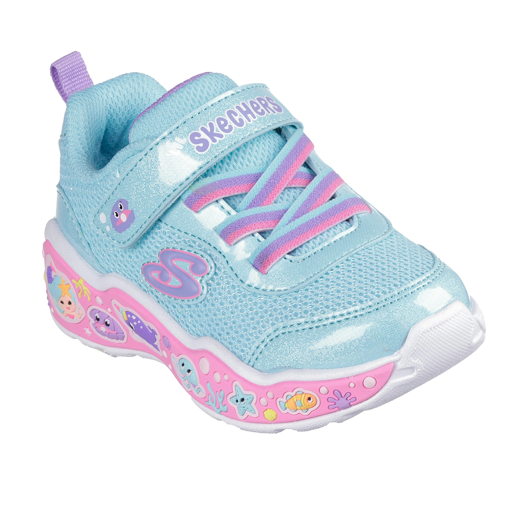 Baskets Skechers modèle 303158N-TQMT pour filles 6/6