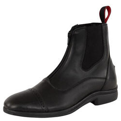 Boots d'équitation en cuir vegan avec fermeture éclair Premiere Jodhpur Waco