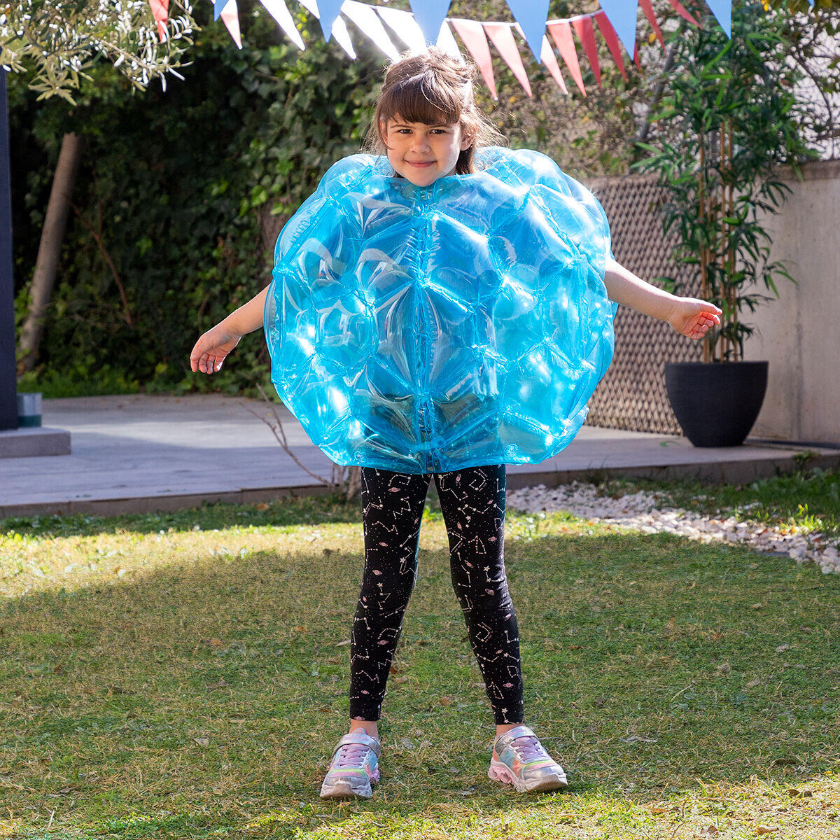 Giant Inflatable Bumper Bubble Ball (x2) InnovaGoods Blue 3/5