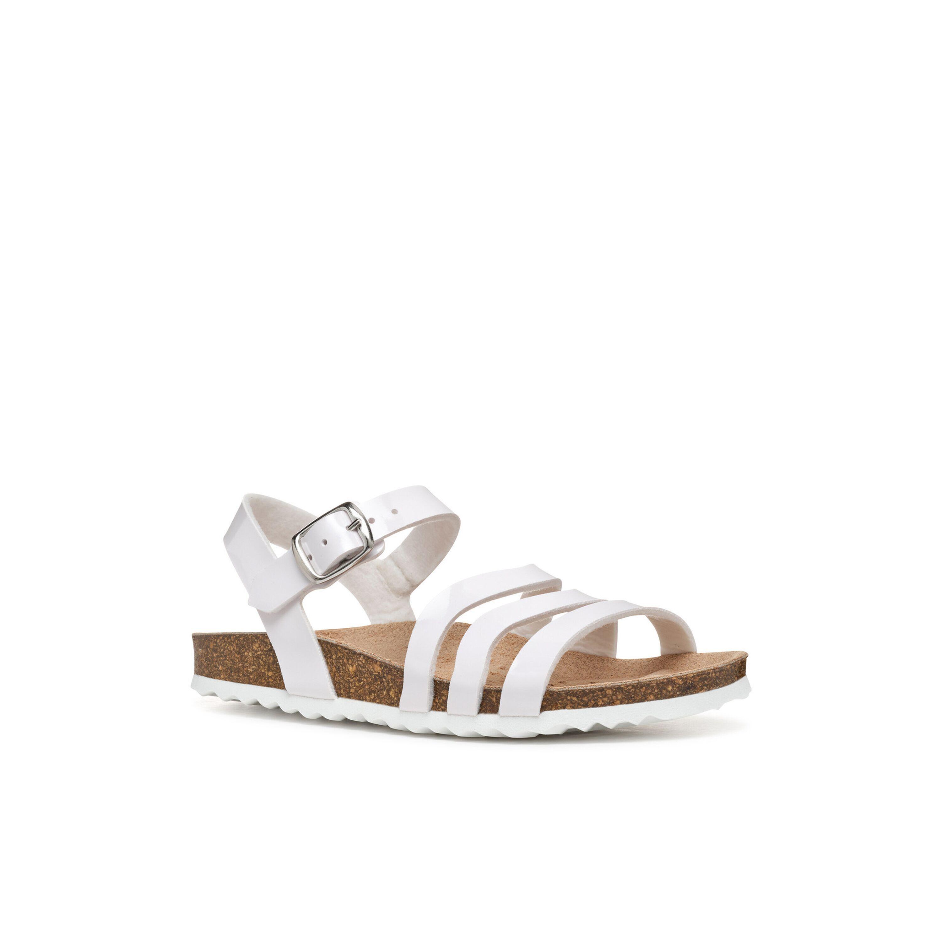 Sandali da bambina Geox Adriel SYNT.PAT 2/2