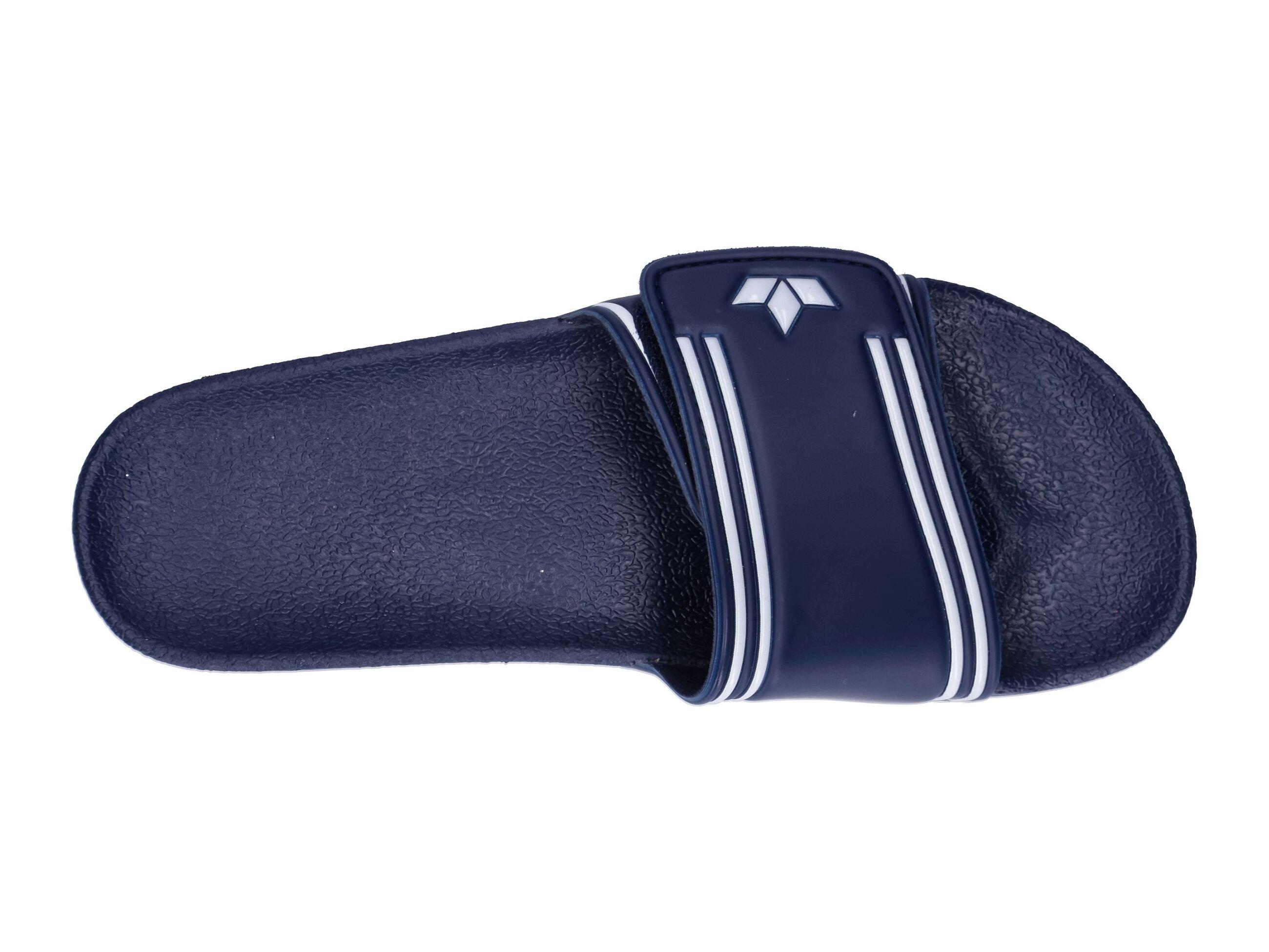 Pantoufle de bain LICO Coast V hommes bleu synthétique velcro 5/6