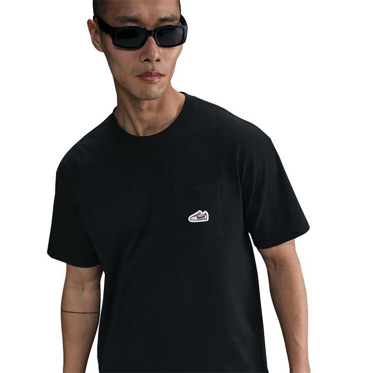 T-shirt uomo nike sportswear max 90 - nero 1/4
