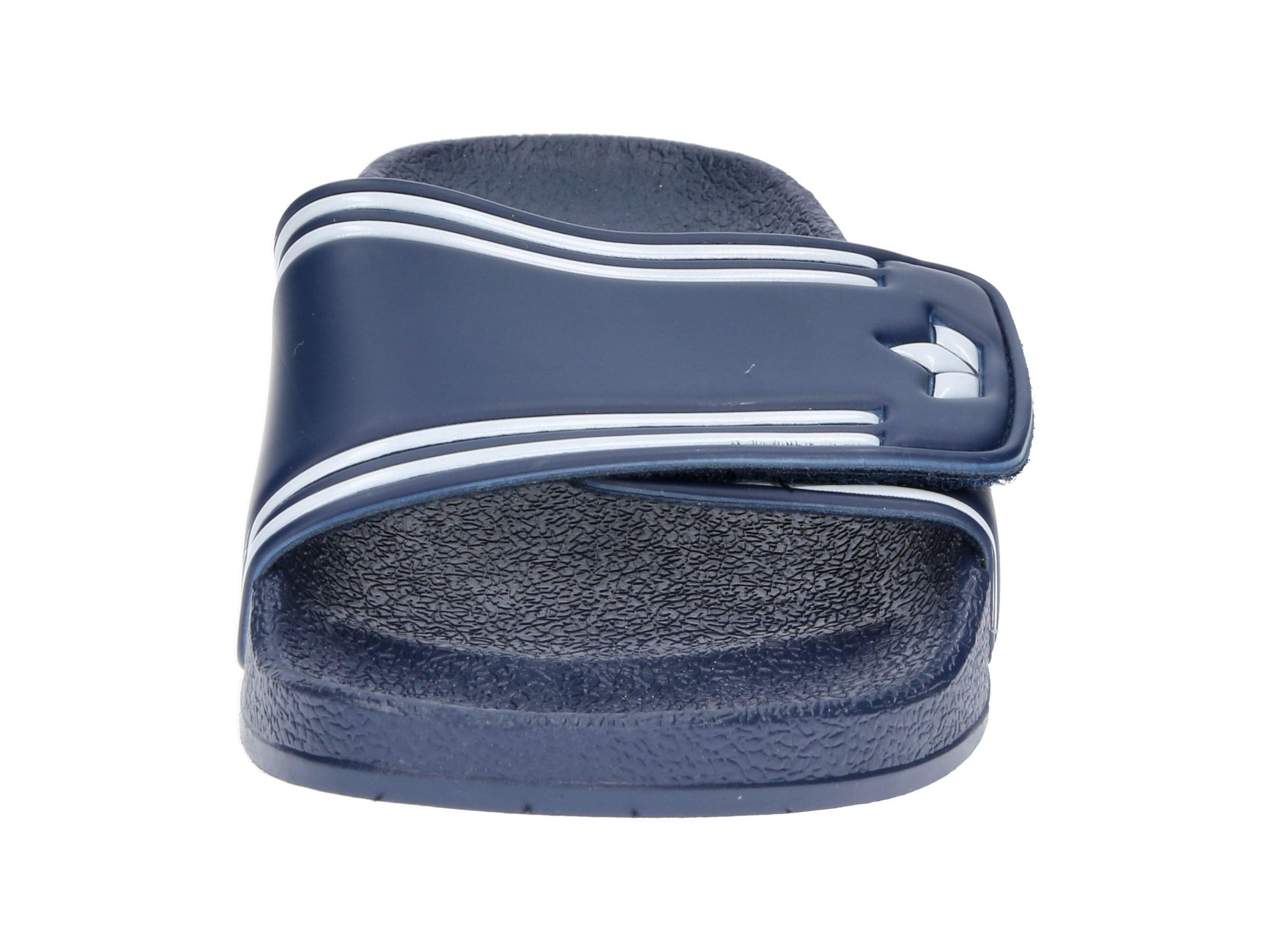 Pantoufle de bain LICO Coast V hommes bleu synthétique velcro 3/6