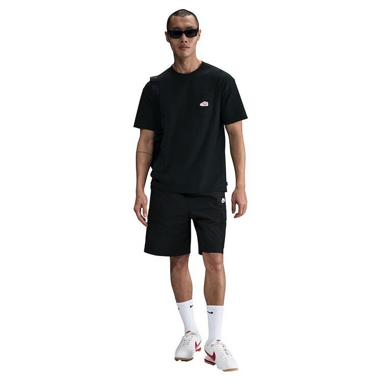 T-shirt uomo nike sportswear max 90 - nero 3/4