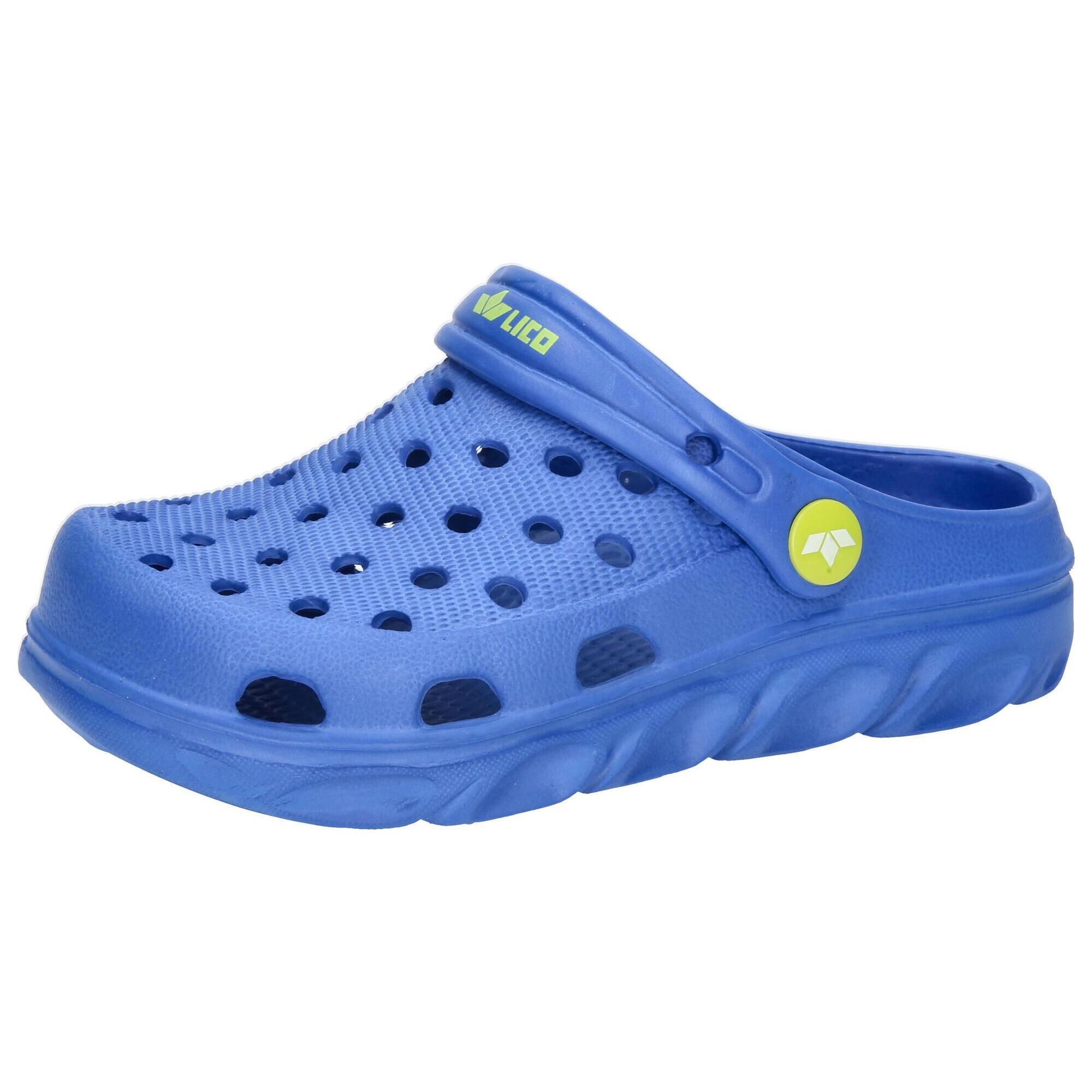 Lico - Sandale De Bain Mocassins Garçons Lico Manus - Claquettes - Bleu - 33 - Decathlon