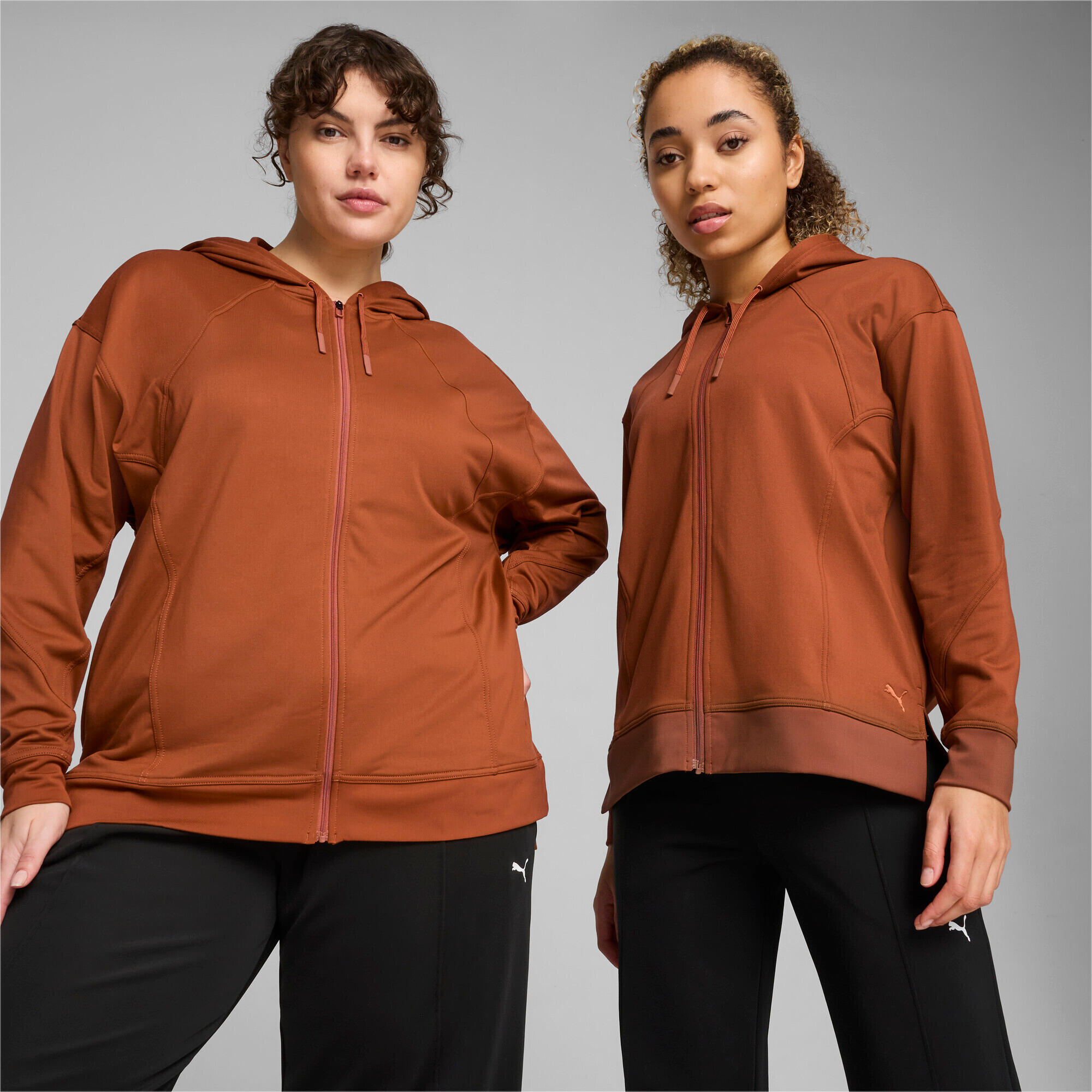 Damska bluza z kapturem zapinana na zamek Puma Cloudspun 2/7