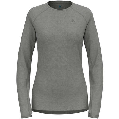 Odlo odlo t-shirt crew neck l/s x-alp pw 115 sportshirt grijs gem m