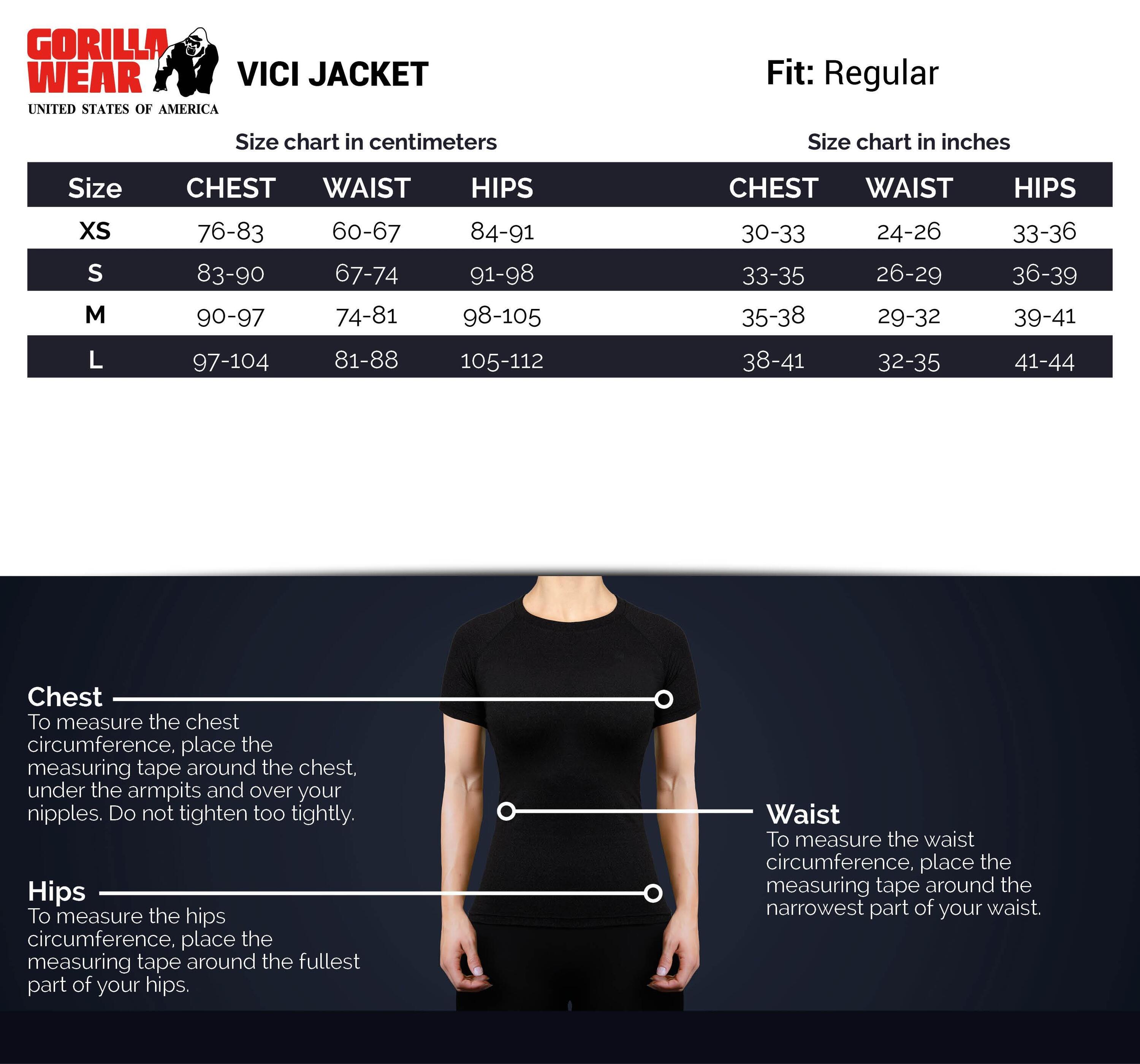 Bluza fitness damska Gorilla Wear Vici Jacket 5/5