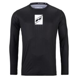 Maillot à Manches Longues Kenny Elite Adulte Solid Noir