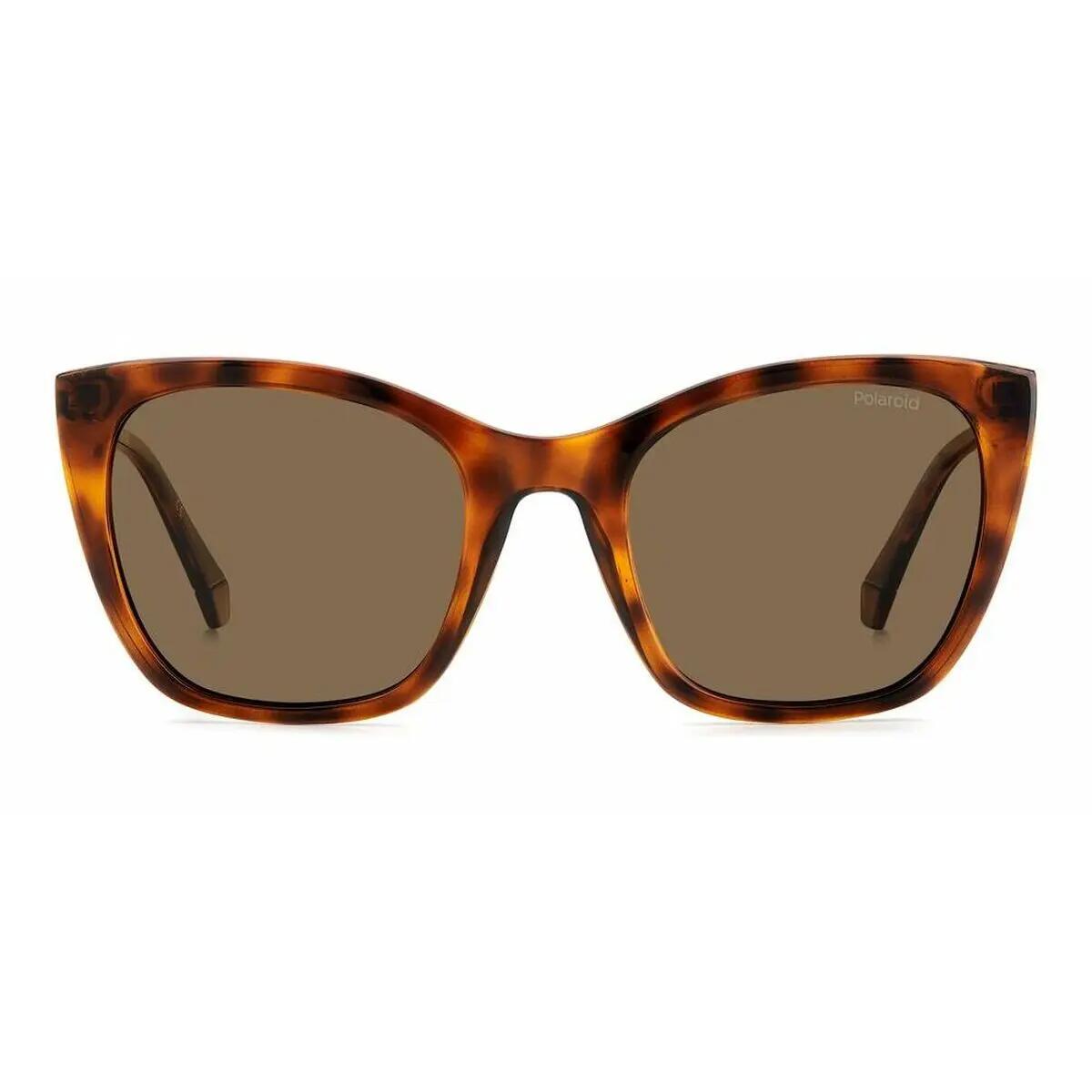 Lunettes de soleil Polaroid PLD 4144_S_X femme UV400, monture rectangulaire 2/4