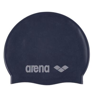 Arena kinder badmuts classic silicone hemelblauw