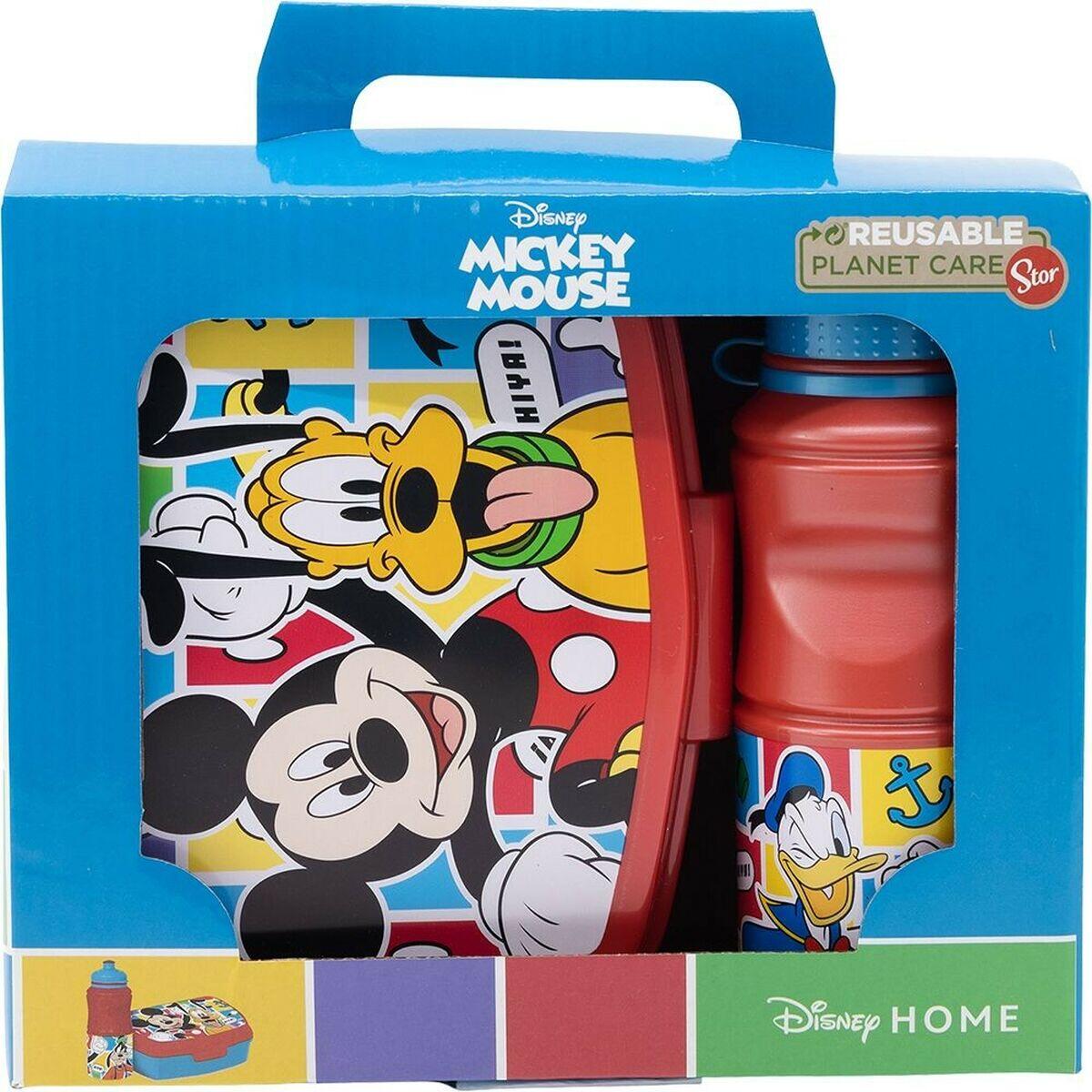 Gamelle avec Gourde Mickey Mouse CZ11277 2 Pièces 3/4