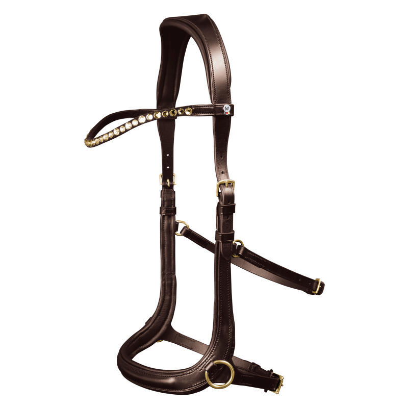 Bridon sans mors pour cheval Waldhausen X-Line