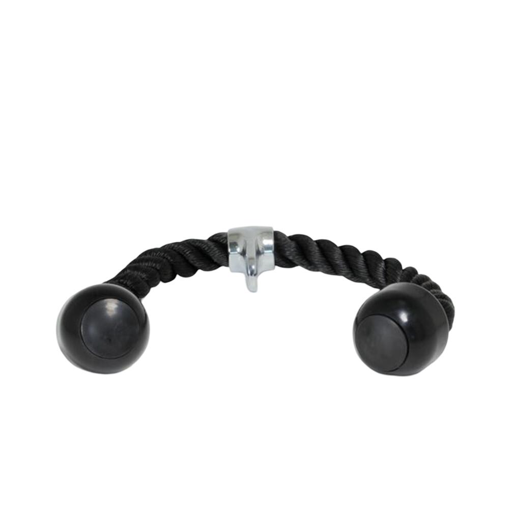 Agarre Polea Cuerda Triceps 70 cm Negro 3/3