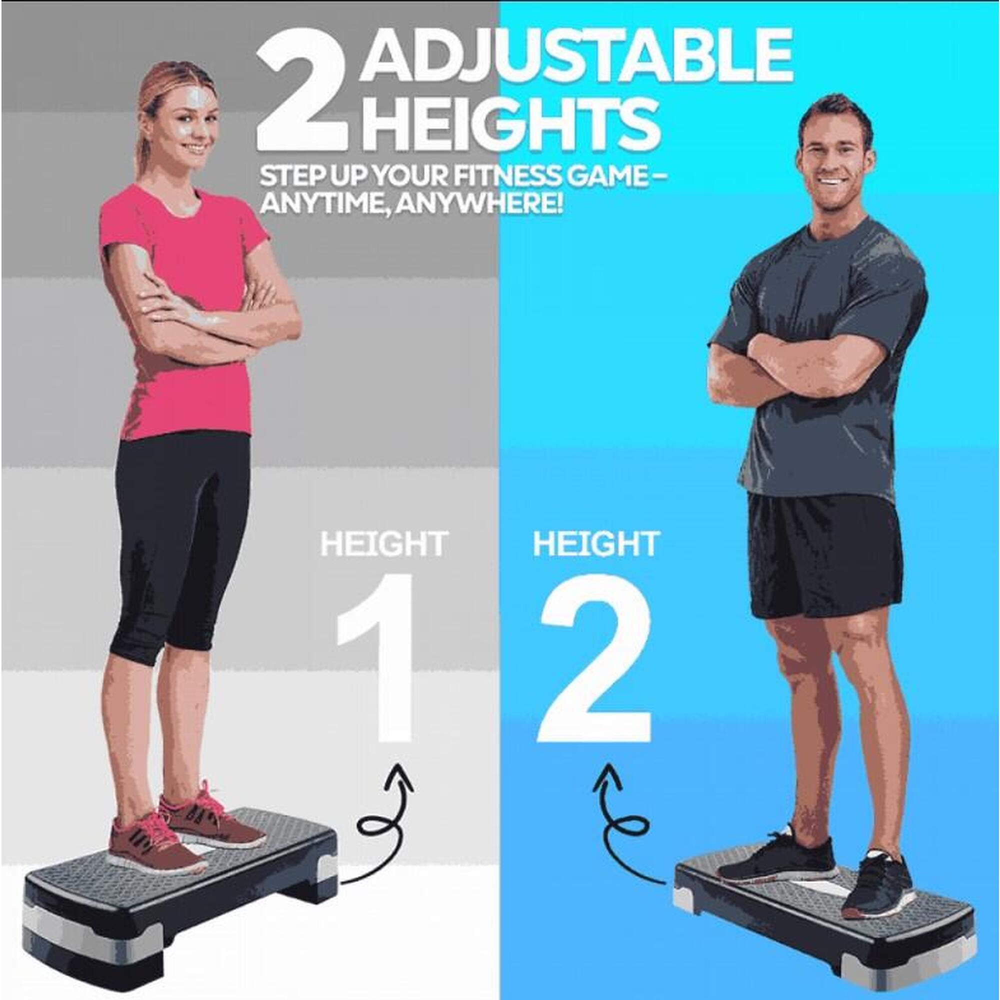 Stepper ajustabil TECHFIT 2 trepte