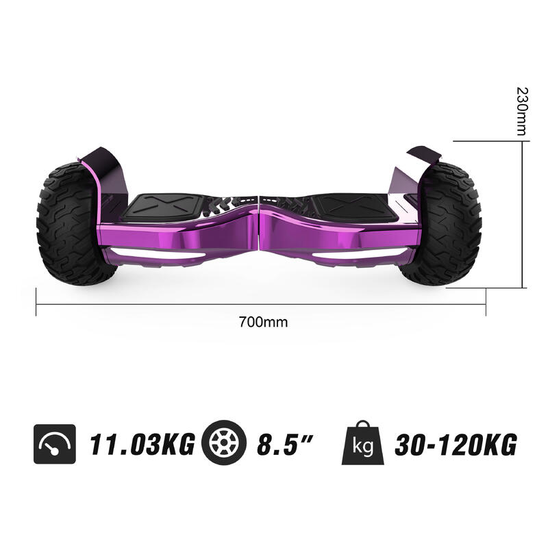 Hoverboards avec Go-Kart 8.5 Pouces, Bluetooth RCB-HY-A16