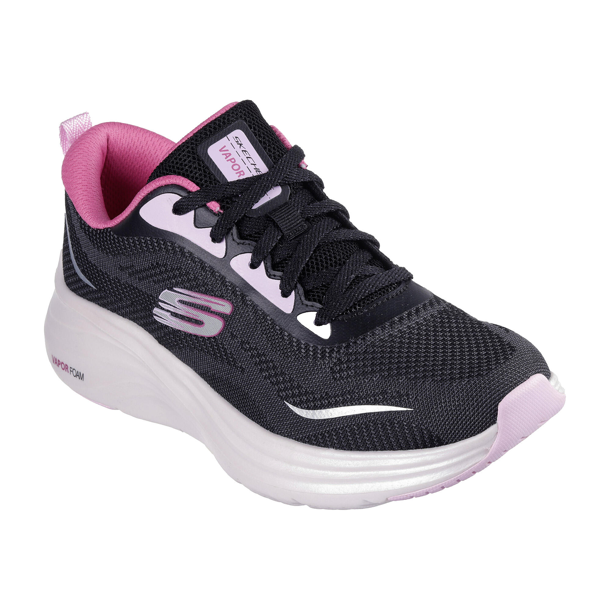 150028/bkmt Womens Sports Low Top Lace Up Trainers 6/6
