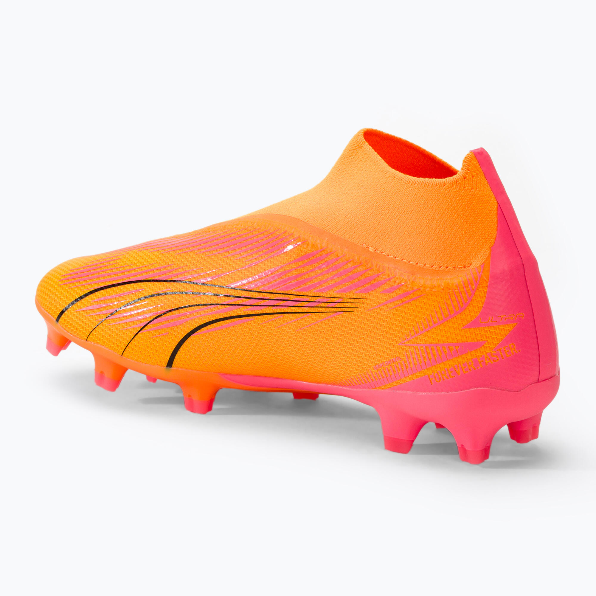 Buty piłkarskie PUMA Ultra Match+ LL Fg/Ag sunset glow/pumasun stream 3/7