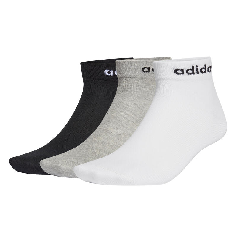 Adidas Sport Nc Enkel 3Pp Zwarte Sokken Volwassenen