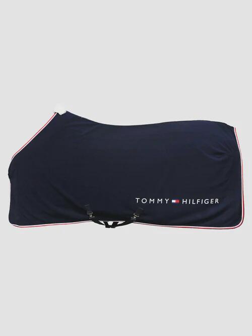 TOMMY HILFIGER EQUESTRIAN Tommy Hilfiger Equestrian Th Genesis Fleece Paardendeken Desert Sky