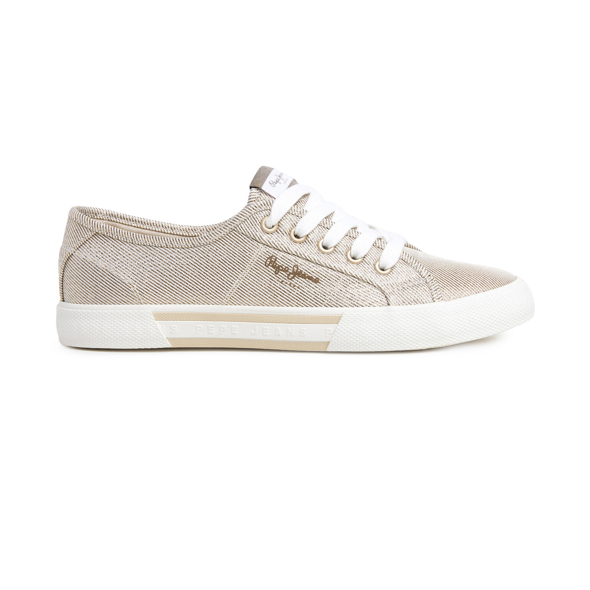 Scarpe Da Ginnastica Pepe Jeans Modello Brady Party W Colore Oro 7/7