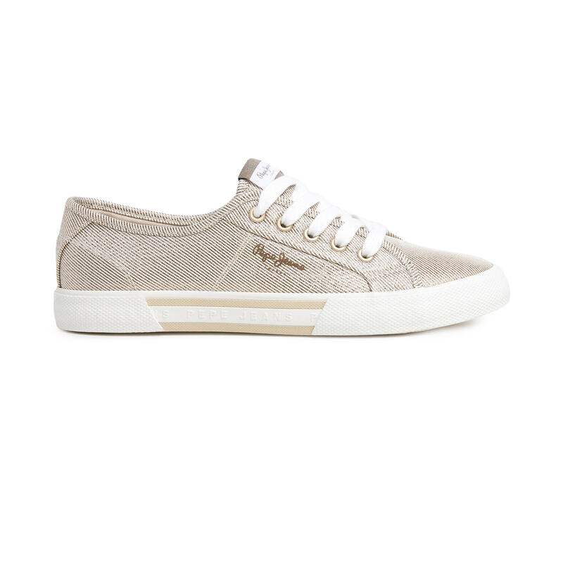 Pantofi Sport Pepe Jeans Model Brady Party W Culoare Aur