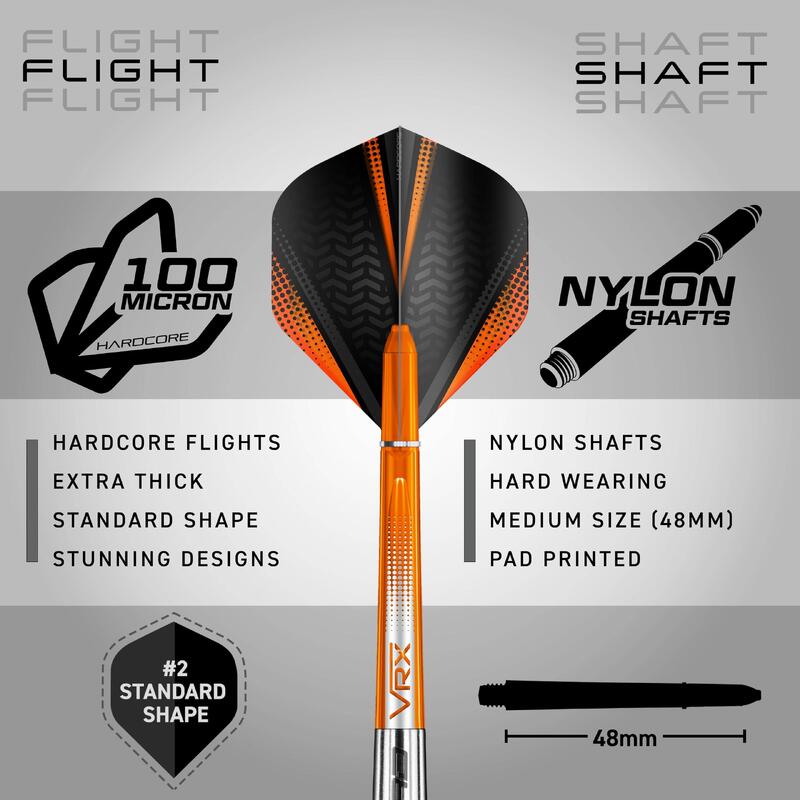 Sageti darts RedDragon steel Amberjack 14, 90% tungsten