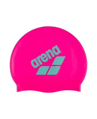 Arena Big Logo Cuffia da bagno viola